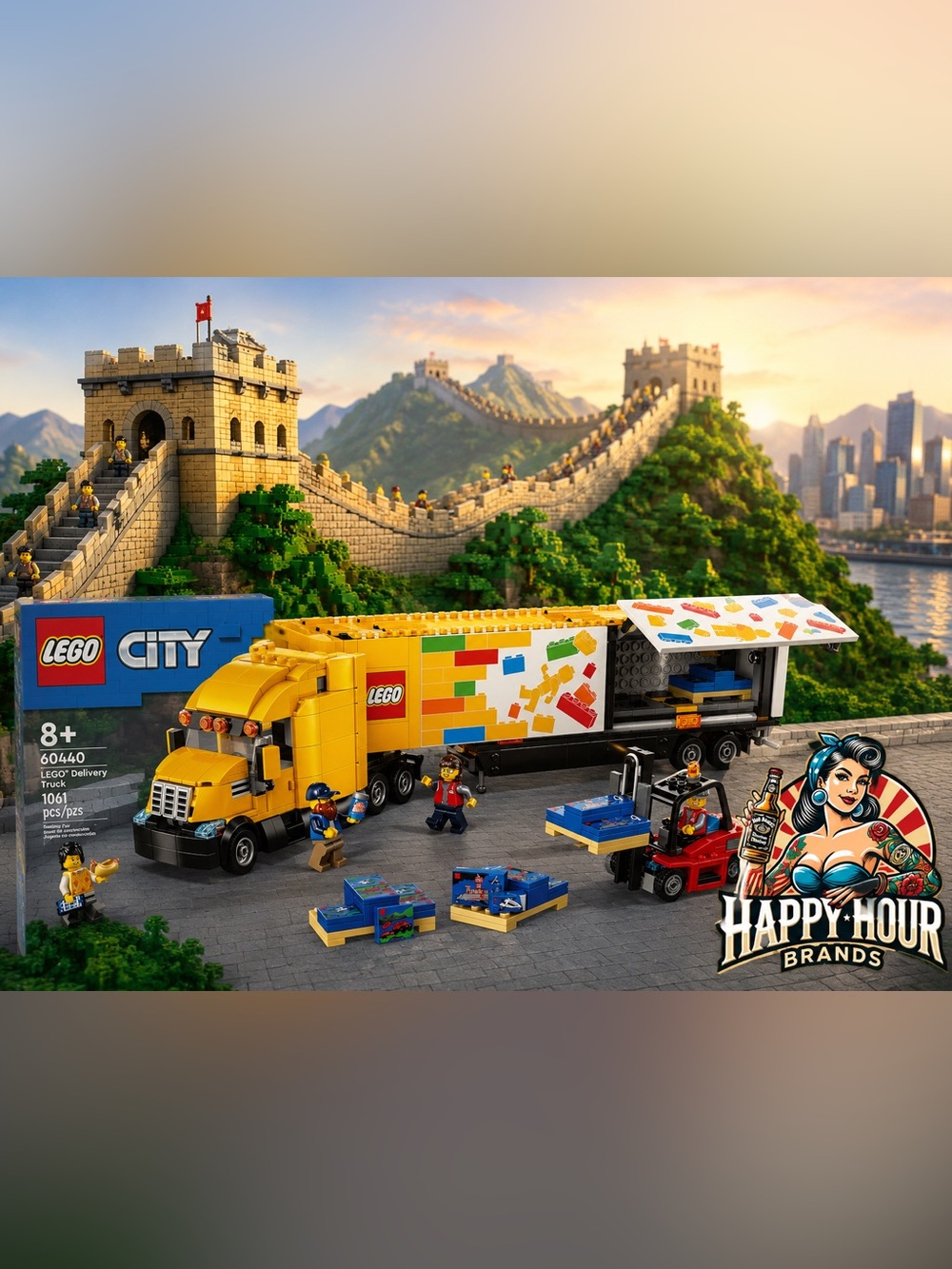 LEGO CITY | Yellow Delivery Truck | 60440 | NEW | FACTORY SEALED